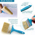Stain Brush 4-inch Chip Brush Wide Flat Bristle Paint Brush for Painting Walls, Cabinets, House Touch-ups and dust Cleaning by Magimate