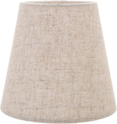 Cabilock Fabric Drum Lamp Shade with Clip on for Table and Floor