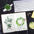 EOOUT 3pcs Blank Notebook, 120 Sheets Hardcover Sketchbook, 100gsm Paper, 5.6 x 8.2in Journal for Drawing, Art,