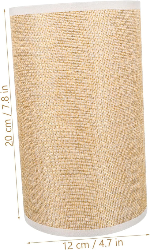 15x15cm OSALADI Ceiling Light Shade Wall Light Shades Drum Lamp Shade, Small Lamp Shade Lamp Cover Replacement
