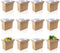 aromeili 12 Pack Insulated Shipping Box Honeycomb Paper, Insulated Carton with Aluminum Foil