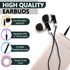 50 Pack Set Girls(XPG101, 50 Bulk Earbuds Headphones for Kids Classroom, Wholeslae Wired Earphones Class for School