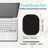 CJYRHFY 6 7 InchMini Small Mouse Pad x Mouse Pad Thick for Laptop Wireless Mouse Home Office Travelwith Non-Slip Rubber