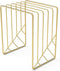 U Brands Metal Letter Sorter, Desktop Accessory from Vena Collection, Gold