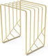 U Brands Metal Letter Sorter, Desktop Accessory from Vena Collection, Gold