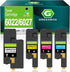GREENBOX Remanufactured 6027 High-Yield Toner Cartridge Replacement for Xerox 6022 6027 (1 Black, 1 Cyan, 1 Magenta, 1