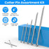 Cotter Pin Assortment Kit, SDTC Tech 20 PCS 304 Stainless Steel Pin Clips Fastener in 5 Sizes