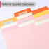 Mr. Pen Sticky Index Tabs, 500 Pcs, 21 Sets, Colorful Page Markers for Notebooks, Binders, and Books