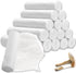 12 Pack Cling Gauze Rolls 6 Inch x 5 Yard, White Rolled