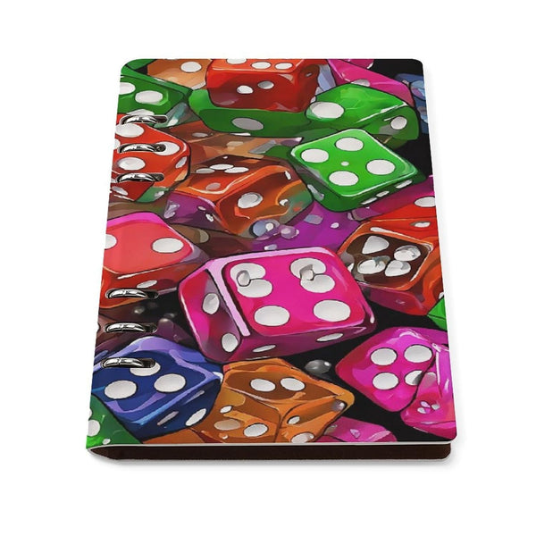 ZERAOKE Refillable A5 Binder Notebooks for Work & School, Durable PU Leather