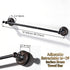 16-29 Inches Towel Racks for Bathroom, NEWRAIN Adjustable Retractable Brass Towel Bar, Oil Rubbed Bronze Wall Mounted