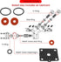 For Zurn 975XL 975XL2 Rubber Repair Kit and Springs, 1/4 -1/2 Backflow Preventer Repair Kit