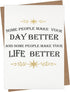 Cheerin Appreciation Card with Envelope - Thank You Cards for Coworkers, Teachers,