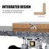 Waningmoto R8 6mm 8mm 12mm 1/4" 1/2" Cabinet(12*R8) Arc Bending Integrated Knife Shank Woodworking Router Bit Arc