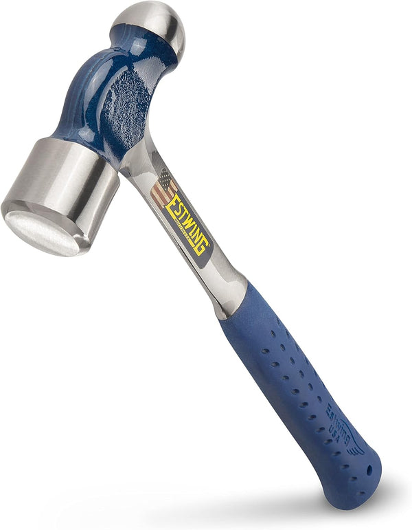 ESTWING Ball Peen Hammer - 24 oz USA Made Metalworking Tool with