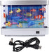 Fake Fish Tank Lamp Mini Decorative Tropical Fish Artificial Aquarium Night Light