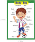 SANTSUN Educational Preschool Posters, Educational Wall Charts, Classroom Organization for Kindergarten, 42x60cm