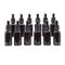 YIZHAO 1oz Black Glass Dropper Bottles, Tincture Bottles with Glass Dropper for Essential Oils, Aromatherapy, 12 Pcs
