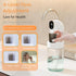 Arecobticy 4 Automatic Digital Mouthwash Dispenser with Modes & Cups Wall Mounted Mouth for Home Bathroom Mouth Wash