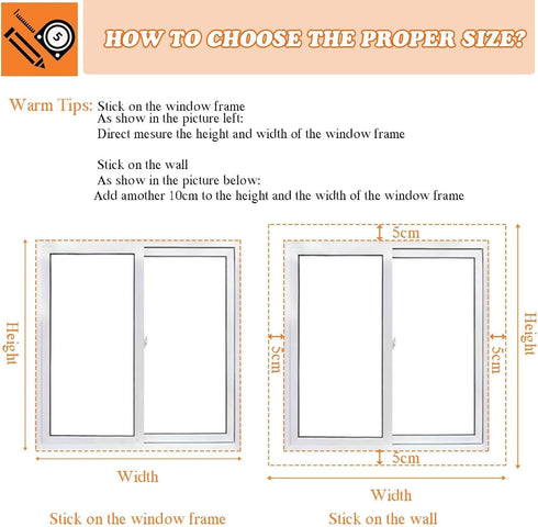 VOLLENC 140x190cm Basement Window BlackWindow Seal Kit with Full Frame Magic Strip for Winter for Kitchen, Bedroom, Air