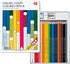 Sakura Craypas Coupy Colored Pencils, 18 Colors, PFY18