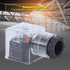 Hydraulic Solenoid Coil Plug, Transparent Voltage Solenoid Valve Coil, Universal Accessories with Light DC24 5Pcs