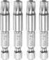 4pcs TT45 Star 7 Point Screwdriver Bit, 1/4" Hex Shank, 2" Length, Magnetic Security Torx Power Tool