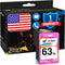 Remanufactured Cartlee Ink Cartridge Replacement for HP 63XL 63 XL for HP Printers Officejet 3830 Envy 4520 Officejet