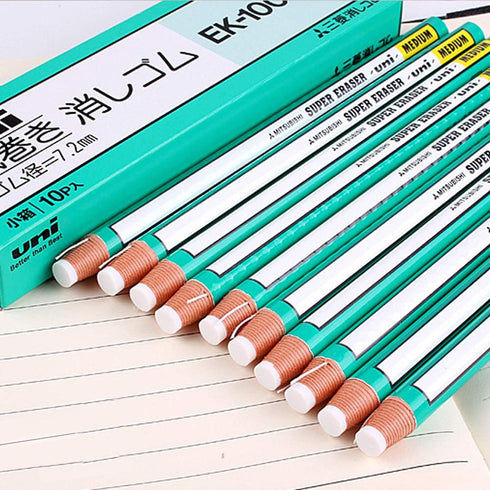 Hand Tear Sketch Eraser Pen - 10 Pack Round Tip Pencil Eraser for School Supplies