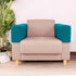SUPVOX 2pcs Stretch Sofa Armrest Protector Covers for Recliner Grip, Couch Chair Covers, Elasticity Interior Towel