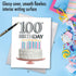The Best Card Company 100th Birthday Card with Envelope (8.5 x 11 Inch) - Big Stationery Greeting for 100 Years Old
