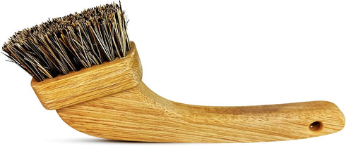 Set All-Natural Grout Brush | Wooden Cleaning Brush for Tile and Floor | Durable Floor Scrubber for Bathroom