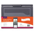 Smead Cascading Wall Organizer, 6 Pockets, Letter Size, Gray/Neutral Pockets (92061)