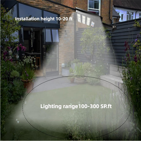 VISLLOGEYA 1 Pack, 81 6500K IP65 (1 Pack) Solar Outdoor Light LED Dusk to Dawn Solar Powered Street Light Waterproof