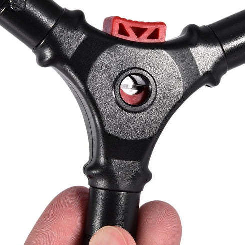 3 in 1 F Plug Coaxial Compression Tool, Coax Cable Stripper for Digital TV Installation Fitting Tool