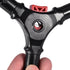 3 in 1 F Plug Coaxial Compression Tool, Coax Cable Stripper for Digital TV Installation Fitting Tool