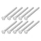 Hex Bolts (M8-1.25x90mm) 10Pcs, 304 Stainless Steel Coarse Fully Threaded Hex Head Screw Bolt for Furniture Repair