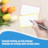 BOBOAR 3x5 Studying,4 Packs 60 Sheets(240 Flash Mini Index Cards With Ring for Flashcards for Pcs)