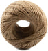 328 Feet Natural Jute Twine - 3 Ply Gift Wrapping String for DIY Crafts and Gardening Applications