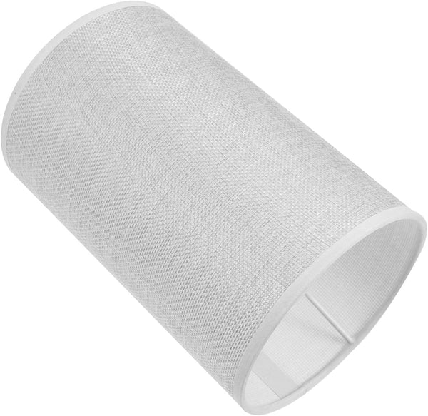Beaupretty Cylindrical Lampshade Replacement, Cloth Drum Lamp Shade e27 Decorative Clip on