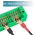 10PCS Battery Cable Ends, 6 Gauge Wire Connectors, 5/16 Copper Wire Lugs with Heat Shrink Tubing