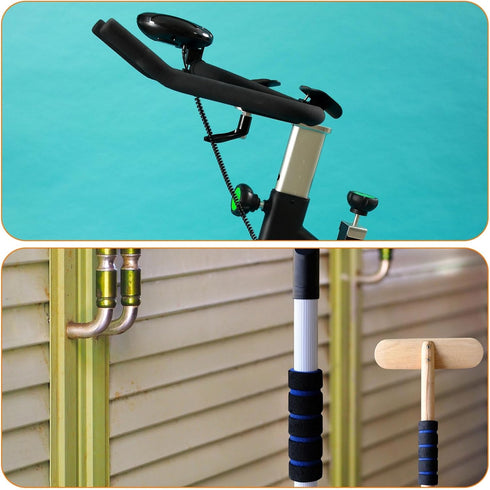 MECCANIXITY Pipe Insulation Foam Tube Lagging 6mm ID 16mm OD 20" Heat Preservation for Handle Grip Support