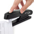 Rapesco 1756 Business Pack: 4 ECO Half Strip Staplers and 4 Boxes of 1000 x Type 26 Standard 1/4" Staples, 20 Sheet Capacity, Black by RAPESCO