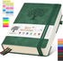 B5 Lined Journal Notebook - 365 Page Large Leather Journals for Writing, 100Gsm Thick Pages, Daily Diary for Travel