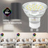 GU10 Dimmable Track Lighting LED Bulbs 40W Equivalent 5W 5000K Bright Daylight White, 6 Packs, 400LM Replacement