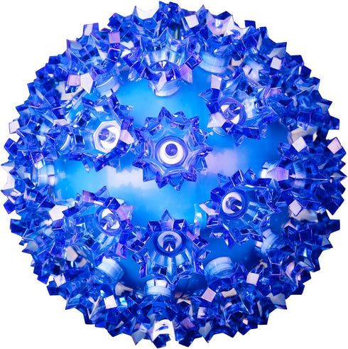 6in 50 5ft 12ft Commercial Novelty Lights LED Light Starlight Sphere, Blue, Ornament Ball Light, Hanging Cord with S
