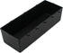 JSP Manufacturing Heavy Duty Black Peg Board Storage Bin - Parts Storage Bins with Hooks for Tool Board Workbench Craft