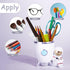 Pen Holder, Astronaut Stand for Desk, Decorative Resin Pencil Organizer, Ideal Gift for Office or Classroom