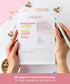 Lamare Daily To Do List Notepad – Undated Daily Planner and Things To Do Notepad for Productivity