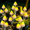 Evicyego Solar Mushroom Lights for Outside, 6Pack 18 LED Mushrooms with 8 Lighting